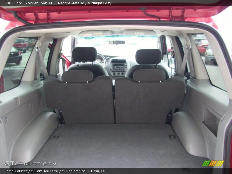 Redfire Metallic / Midnight Gray 2003 Ford Explorer Sport XLS