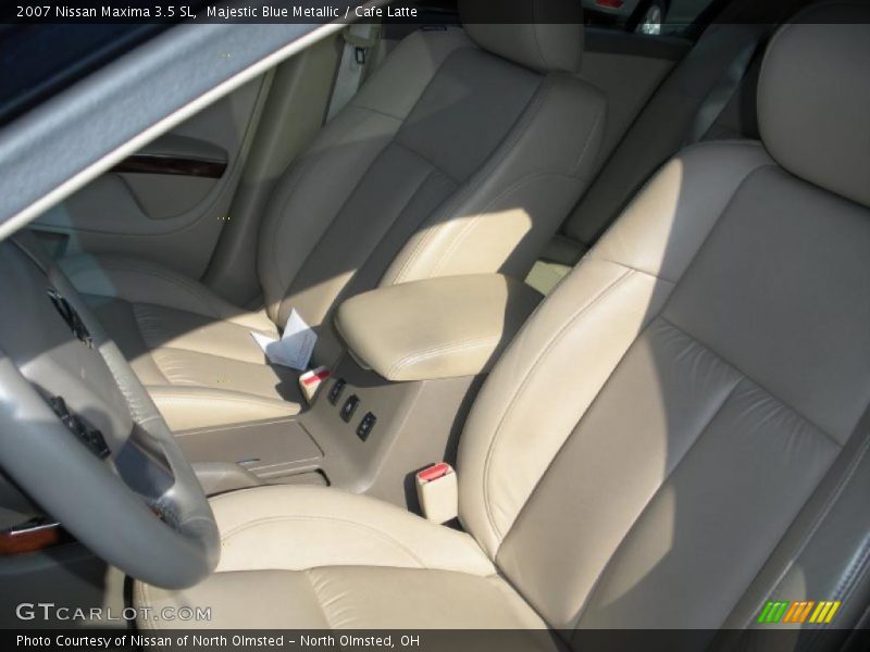 Majestic Blue Metallic / Cafe Latte 2007 Nissan Maxima 3.5 SL