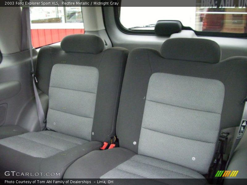 Redfire Metallic / Midnight Gray 2003 Ford Explorer Sport XLS