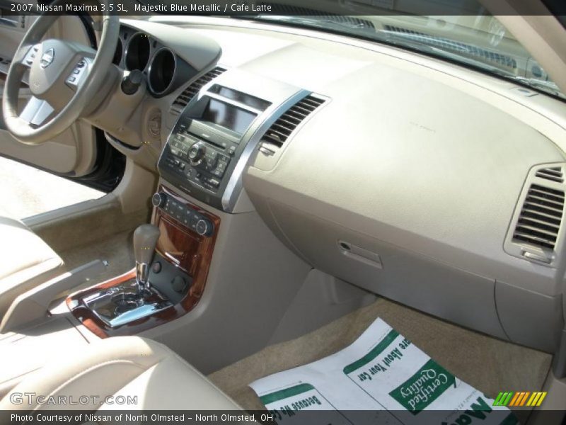 Majestic Blue Metallic / Cafe Latte 2007 Nissan Maxima 3.5 SL