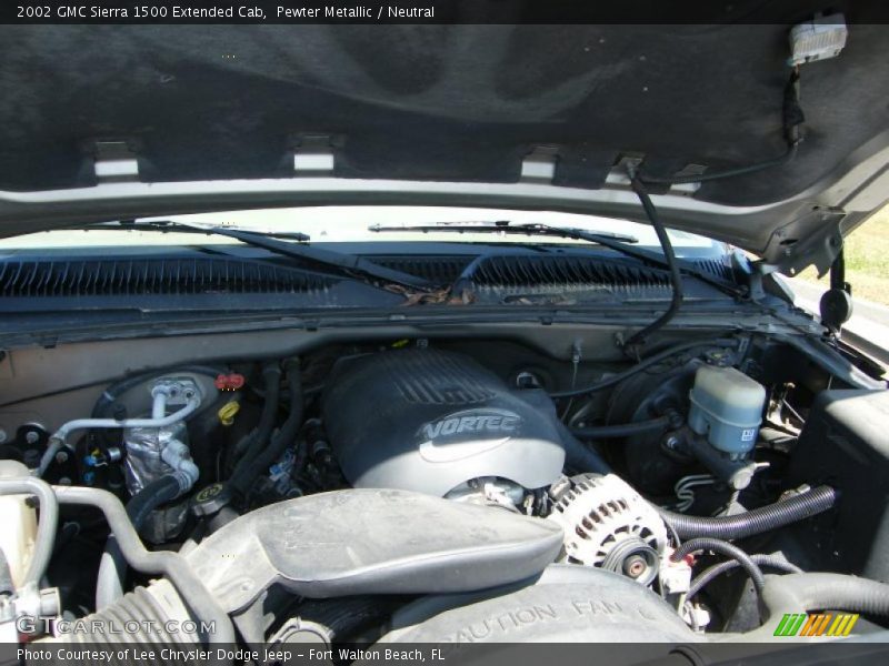 Pewter Metallic / Neutral 2002 GMC Sierra 1500 Extended Cab