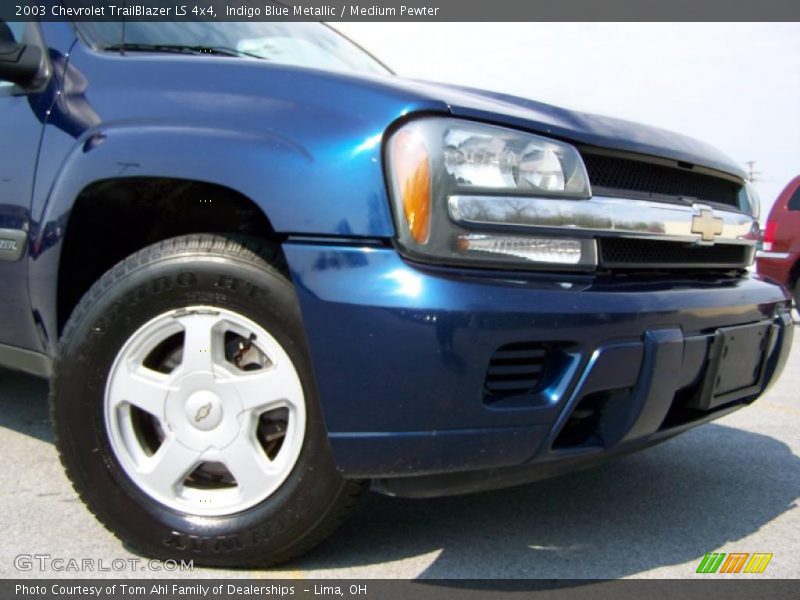 Indigo Blue Metallic / Medium Pewter 2003 Chevrolet TrailBlazer LS 4x4