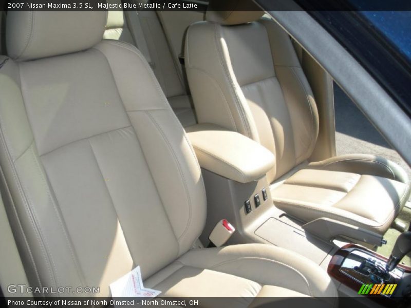 Majestic Blue Metallic / Cafe Latte 2007 Nissan Maxima 3.5 SL