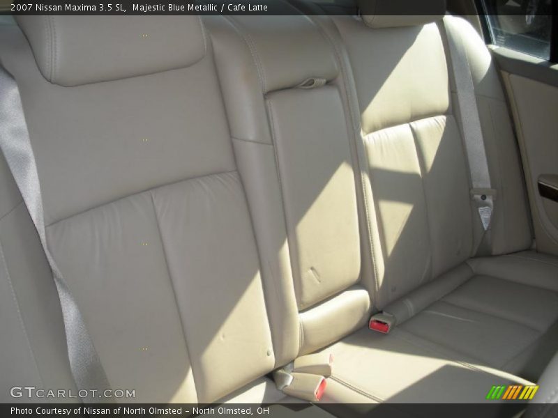 Majestic Blue Metallic / Cafe Latte 2007 Nissan Maxima 3.5 SL