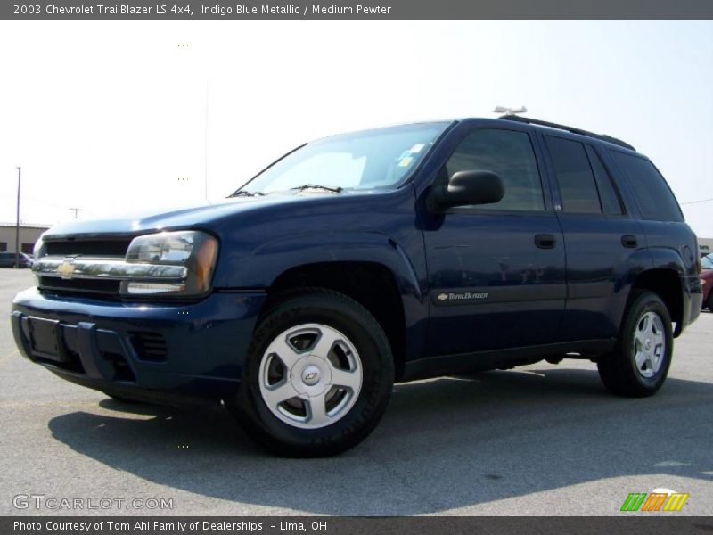 Indigo Blue Metallic / Medium Pewter 2003 Chevrolet TrailBlazer LS 4x4
