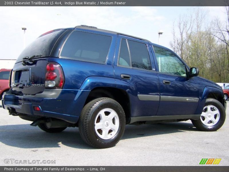 Indigo Blue Metallic / Medium Pewter 2003 Chevrolet TrailBlazer LS 4x4