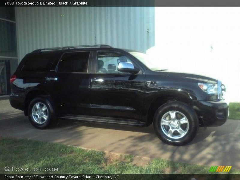 Black / Graphite 2008 Toyota Sequoia Limited