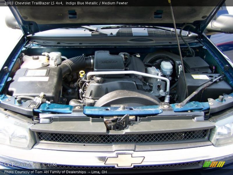 Indigo Blue Metallic / Medium Pewter 2003 Chevrolet TrailBlazer LS 4x4