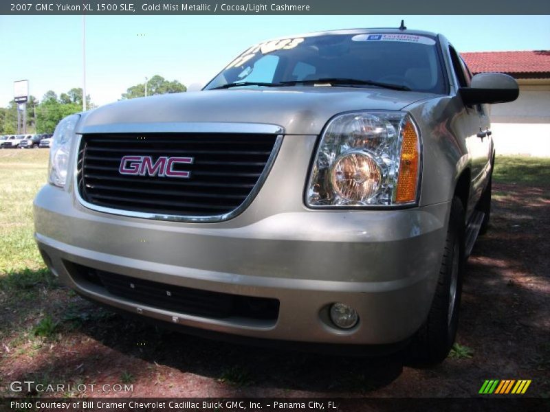 Gold Mist Metallic / Cocoa/Light Cashmere 2007 GMC Yukon XL 1500 SLE