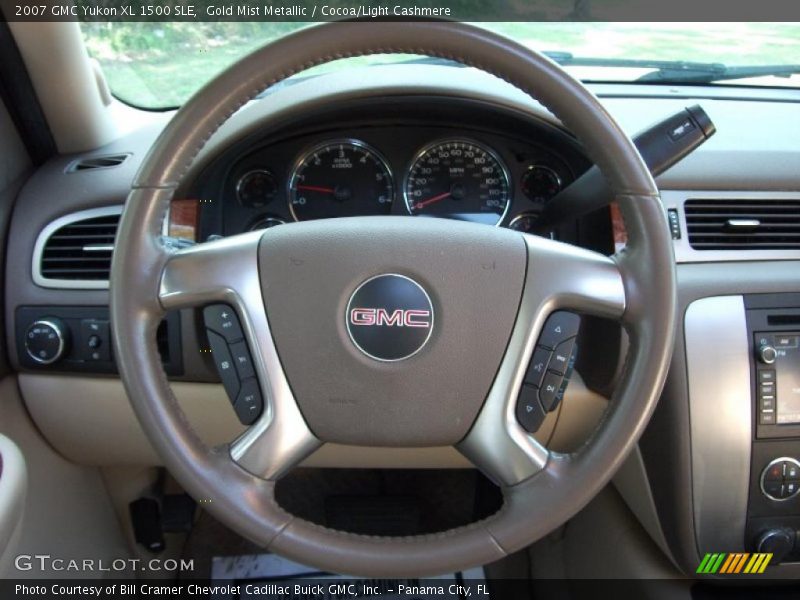 Gold Mist Metallic / Cocoa/Light Cashmere 2007 GMC Yukon XL 1500 SLE