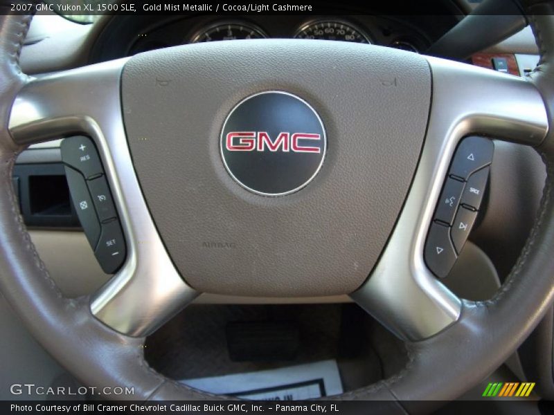 Gold Mist Metallic / Cocoa/Light Cashmere 2007 GMC Yukon XL 1500 SLE