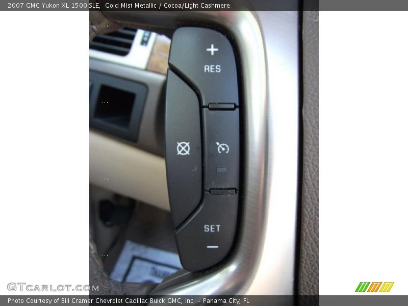Gold Mist Metallic / Cocoa/Light Cashmere 2007 GMC Yukon XL 1500 SLE