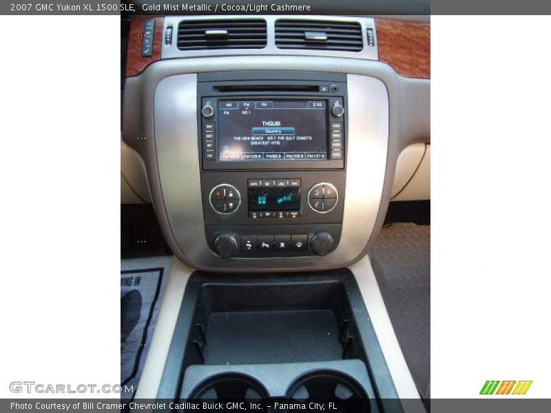 Gold Mist Metallic / Cocoa/Light Cashmere 2007 GMC Yukon XL 1500 SLE