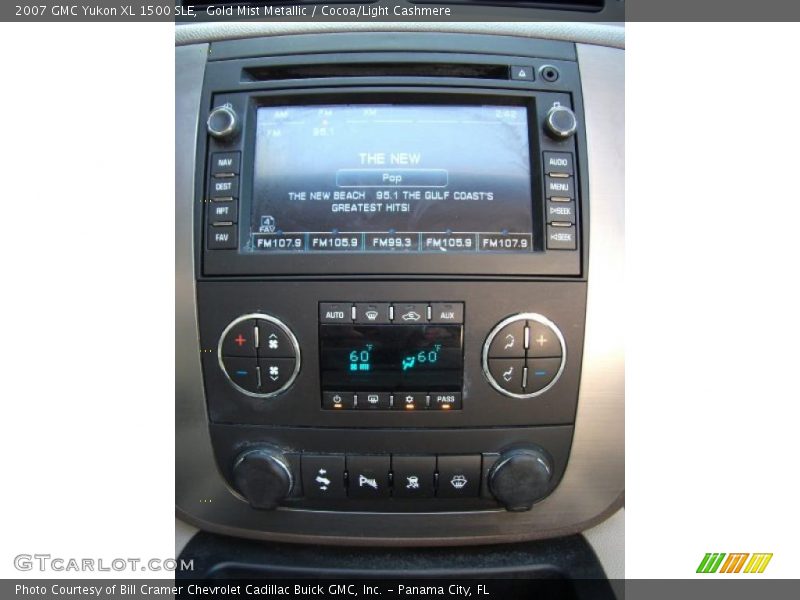 Gold Mist Metallic / Cocoa/Light Cashmere 2007 GMC Yukon XL 1500 SLE