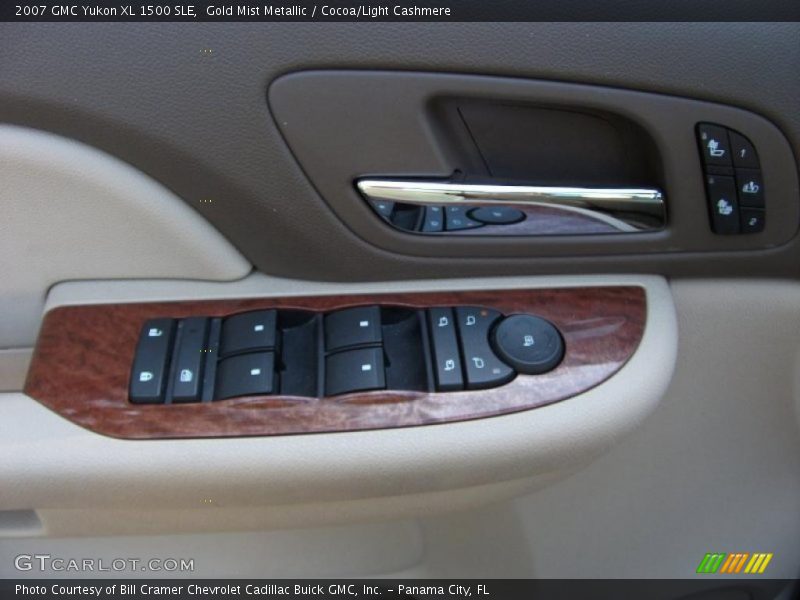 Gold Mist Metallic / Cocoa/Light Cashmere 2007 GMC Yukon XL 1500 SLE