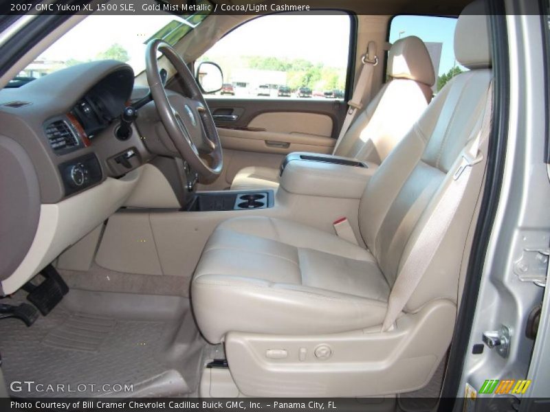 Gold Mist Metallic / Cocoa/Light Cashmere 2007 GMC Yukon XL 1500 SLE