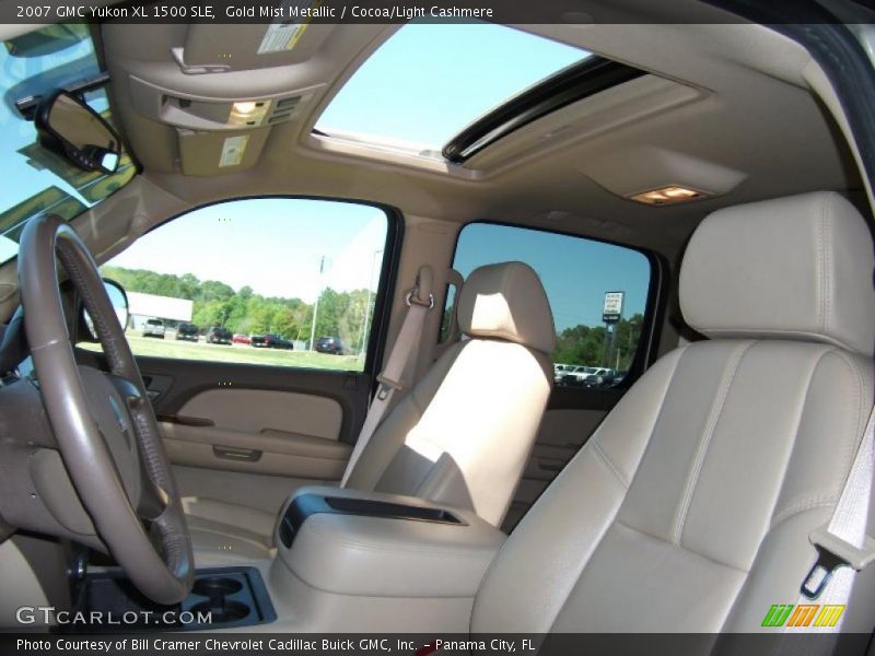 Gold Mist Metallic / Cocoa/Light Cashmere 2007 GMC Yukon XL 1500 SLE