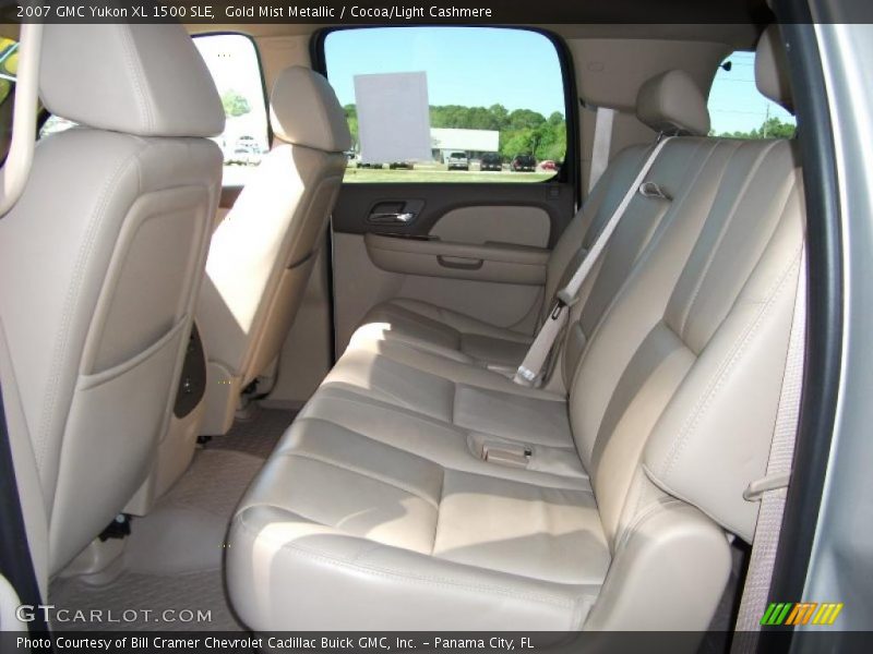 Gold Mist Metallic / Cocoa/Light Cashmere 2007 GMC Yukon XL 1500 SLE