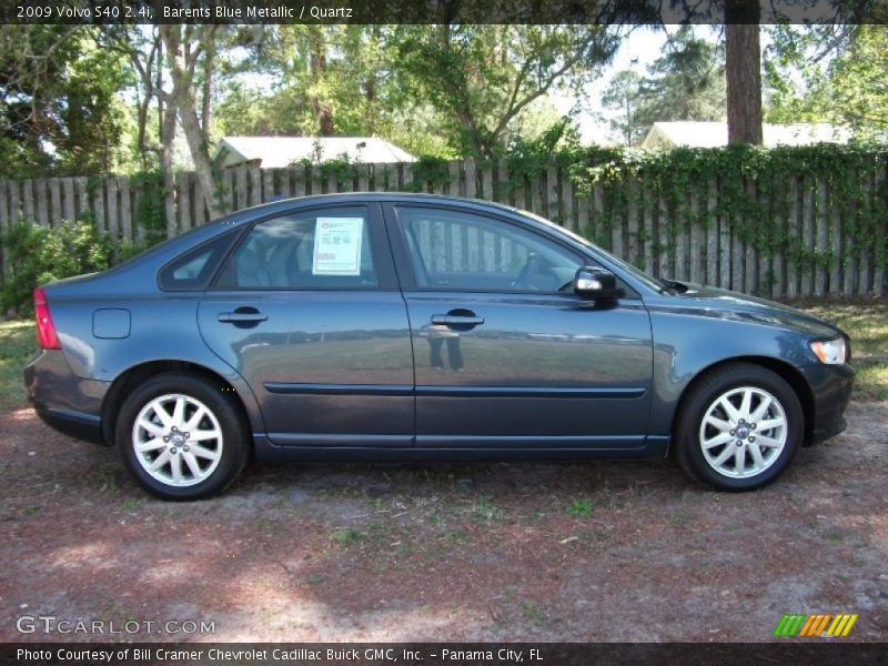 Barents Blue Metallic / Quartz 2009 Volvo S40 2.4i