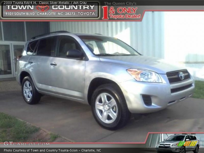 Classic Silver Metallic / Ash Gray 2009 Toyota RAV4 I4
