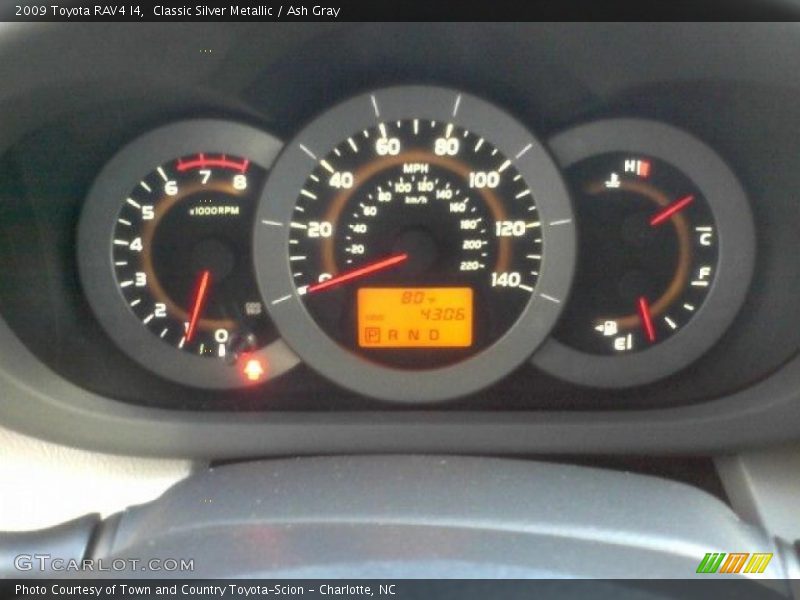 Classic Silver Metallic / Ash Gray 2009 Toyota RAV4 I4