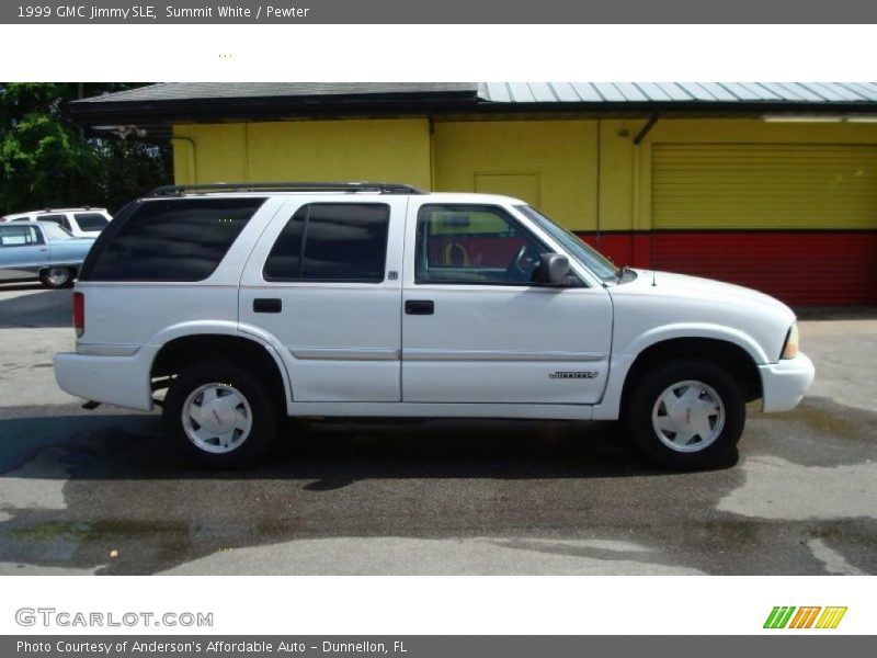 Summit White / Pewter 1999 GMC Jimmy SLE