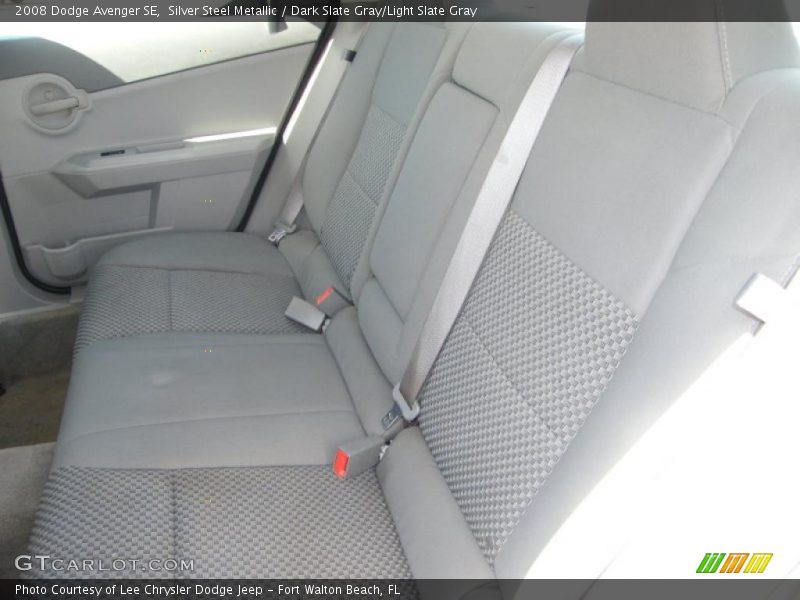 Silver Steel Metallic / Dark Slate Gray/Light Slate Gray 2008 Dodge Avenger SE