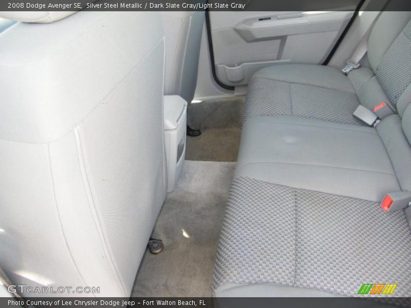 Silver Steel Metallic / Dark Slate Gray/Light Slate Gray 2008 Dodge Avenger SE