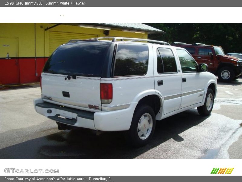 Summit White / Pewter 1999 GMC Jimmy SLE