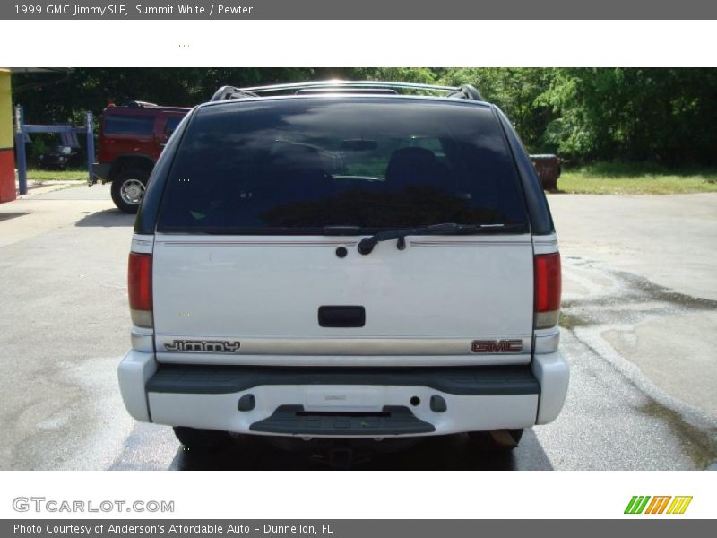 Summit White / Pewter 1999 GMC Jimmy SLE