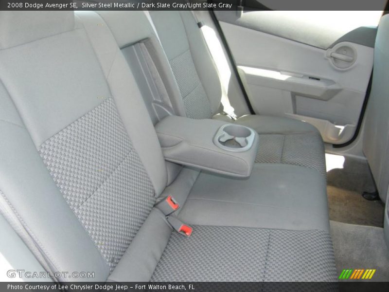 Silver Steel Metallic / Dark Slate Gray/Light Slate Gray 2008 Dodge Avenger SE