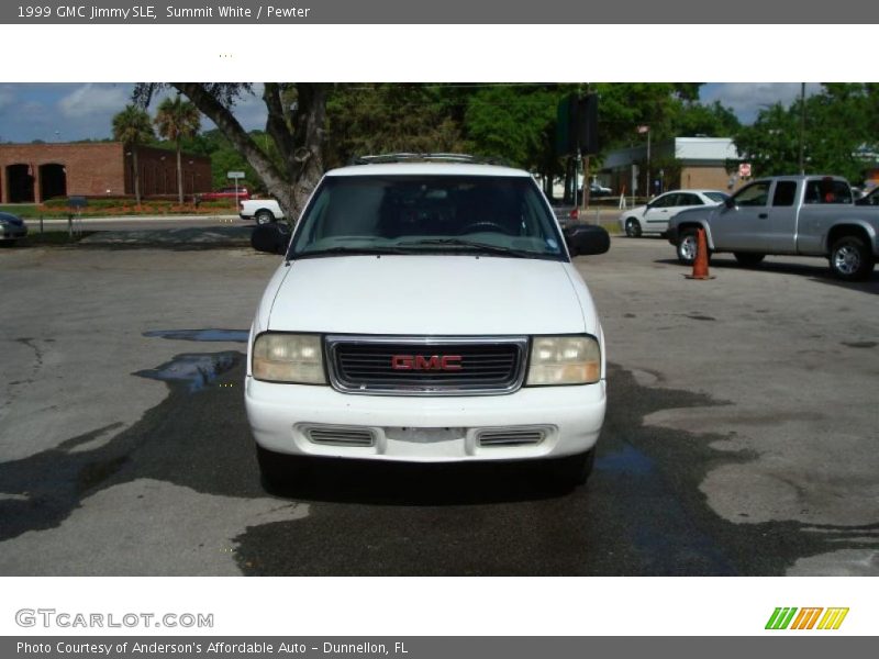 Summit White / Pewter 1999 GMC Jimmy SLE