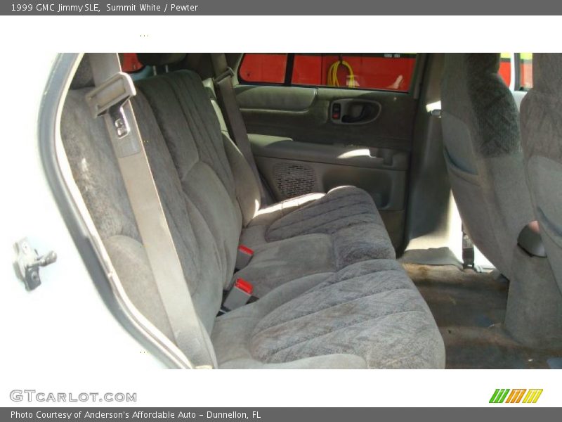 Summit White / Pewter 1999 GMC Jimmy SLE