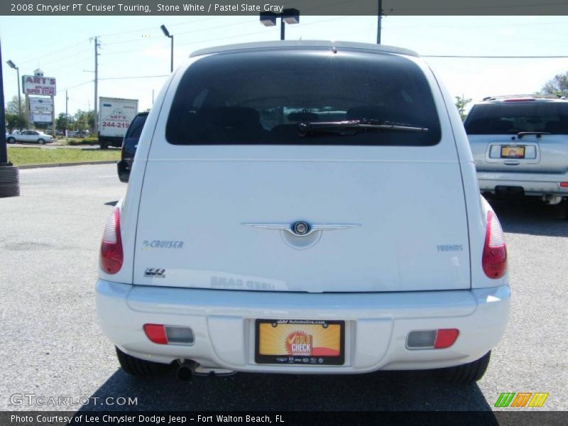 Stone White / Pastel Slate Gray 2008 Chrysler PT Cruiser Touring