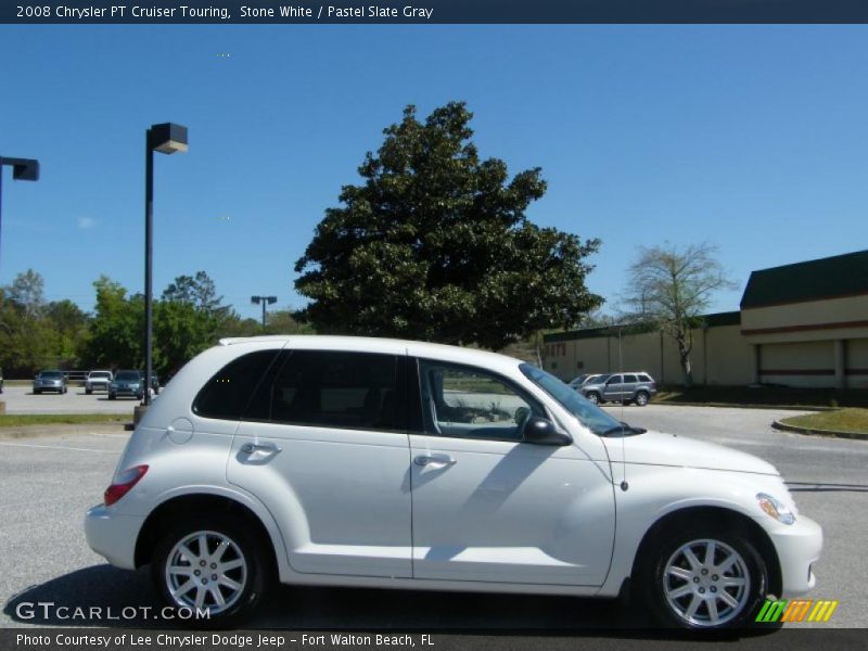 Stone White / Pastel Slate Gray 2008 Chrysler PT Cruiser Touring