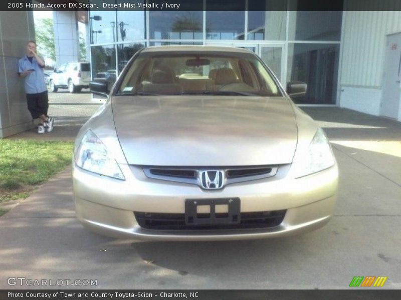 Desert Mist Metallic / Ivory 2005 Honda Accord DX Sedan