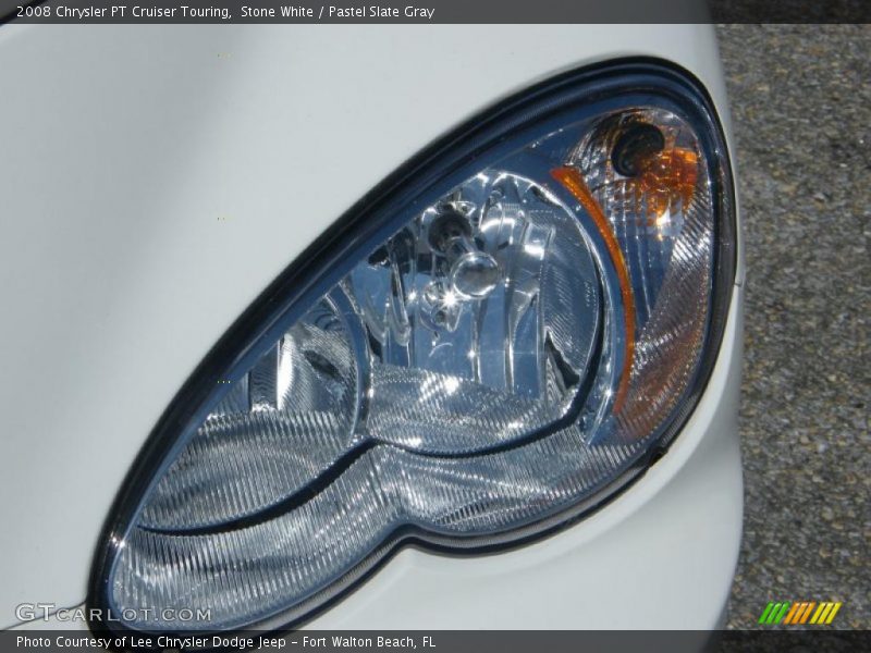 Stone White / Pastel Slate Gray 2008 Chrysler PT Cruiser Touring