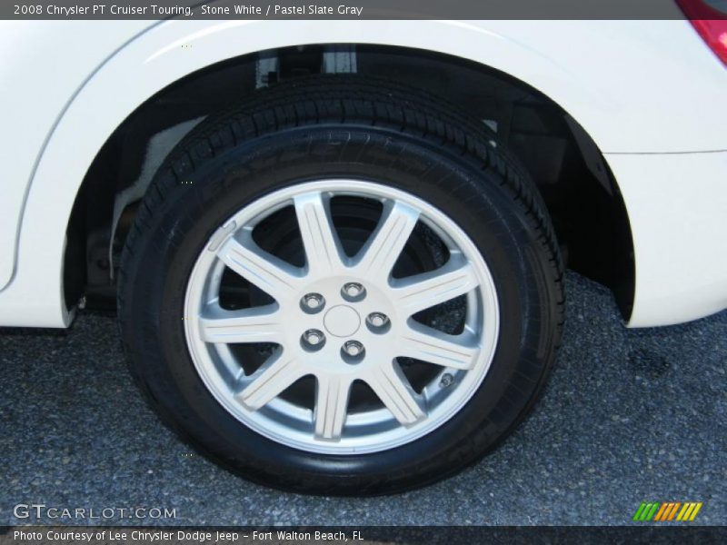 Stone White / Pastel Slate Gray 2008 Chrysler PT Cruiser Touring