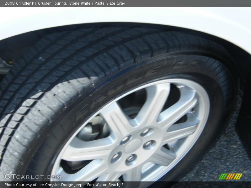 Stone White / Pastel Slate Gray 2008 Chrysler PT Cruiser Touring