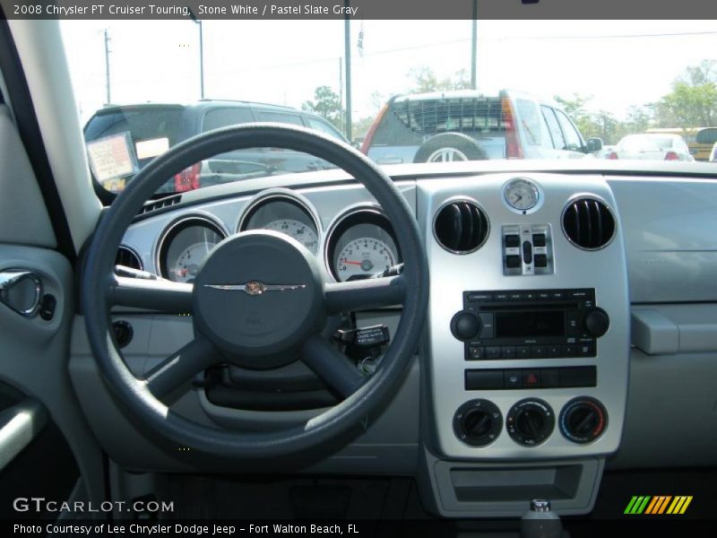 Stone White / Pastel Slate Gray 2008 Chrysler PT Cruiser Touring