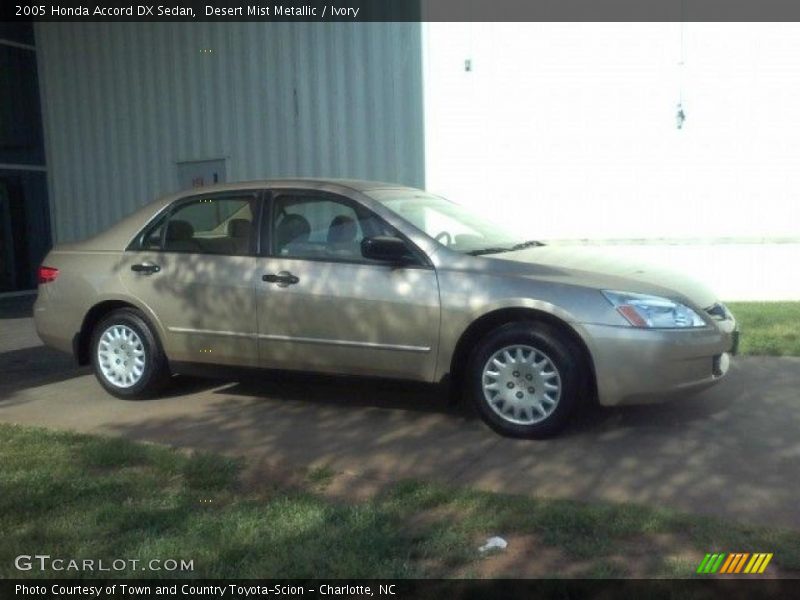 Desert Mist Metallic / Ivory 2005 Honda Accord DX Sedan