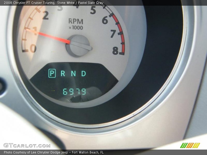 Stone White / Pastel Slate Gray 2008 Chrysler PT Cruiser Touring