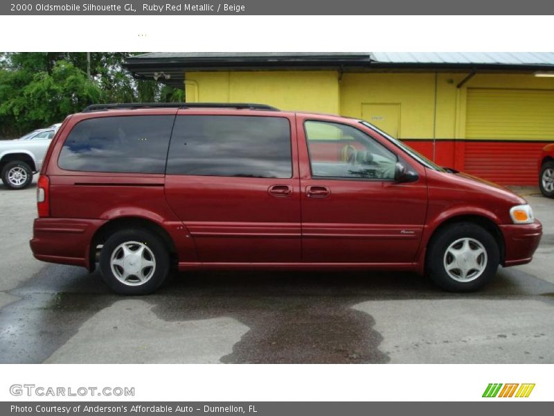Ruby Red Metallic / Beige 2000 Oldsmobile Silhouette GL