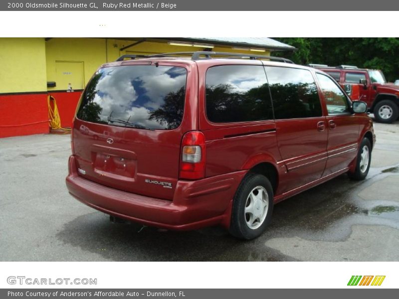 Ruby Red Metallic / Beige 2000 Oldsmobile Silhouette GL