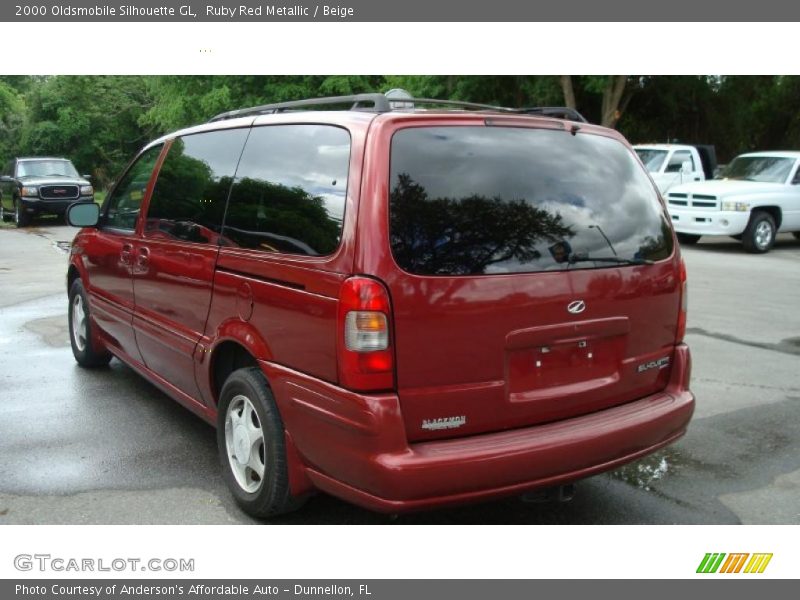 Ruby Red Metallic / Beige 2000 Oldsmobile Silhouette GL