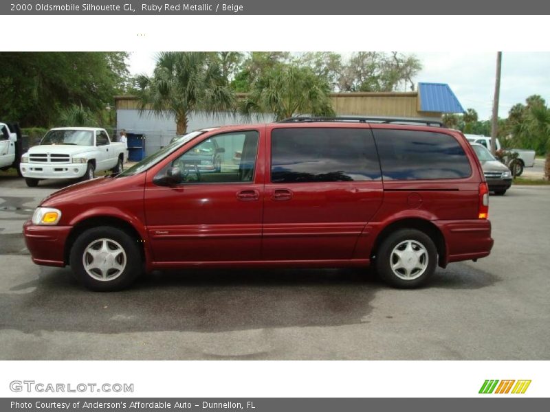Ruby Red Metallic / Beige 2000 Oldsmobile Silhouette GL