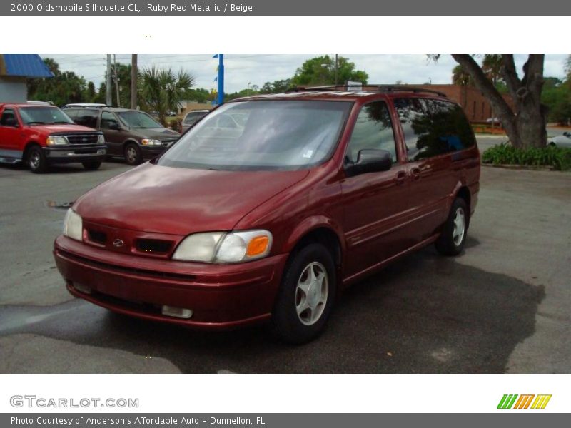 Ruby Red Metallic / Beige 2000 Oldsmobile Silhouette GL