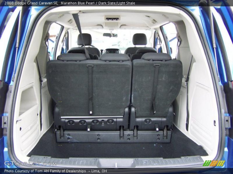 Marathon Blue Pearl / Dark Slate/Light Shale 2008 Dodge Grand Caravan SE