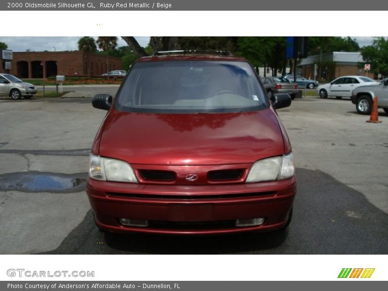 Ruby Red Metallic / Beige 2000 Oldsmobile Silhouette GL