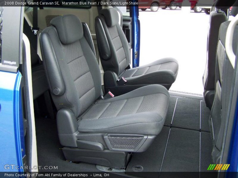Marathon Blue Pearl / Dark Slate/Light Shale 2008 Dodge Grand Caravan SE
